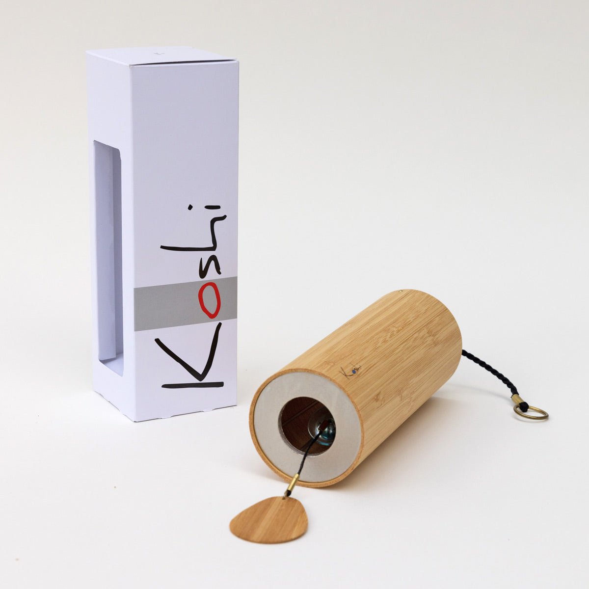 Koshi Wind Chimes Set of 4 – Handmade Meditation Chimes, Relaxation & Spiritual Gift