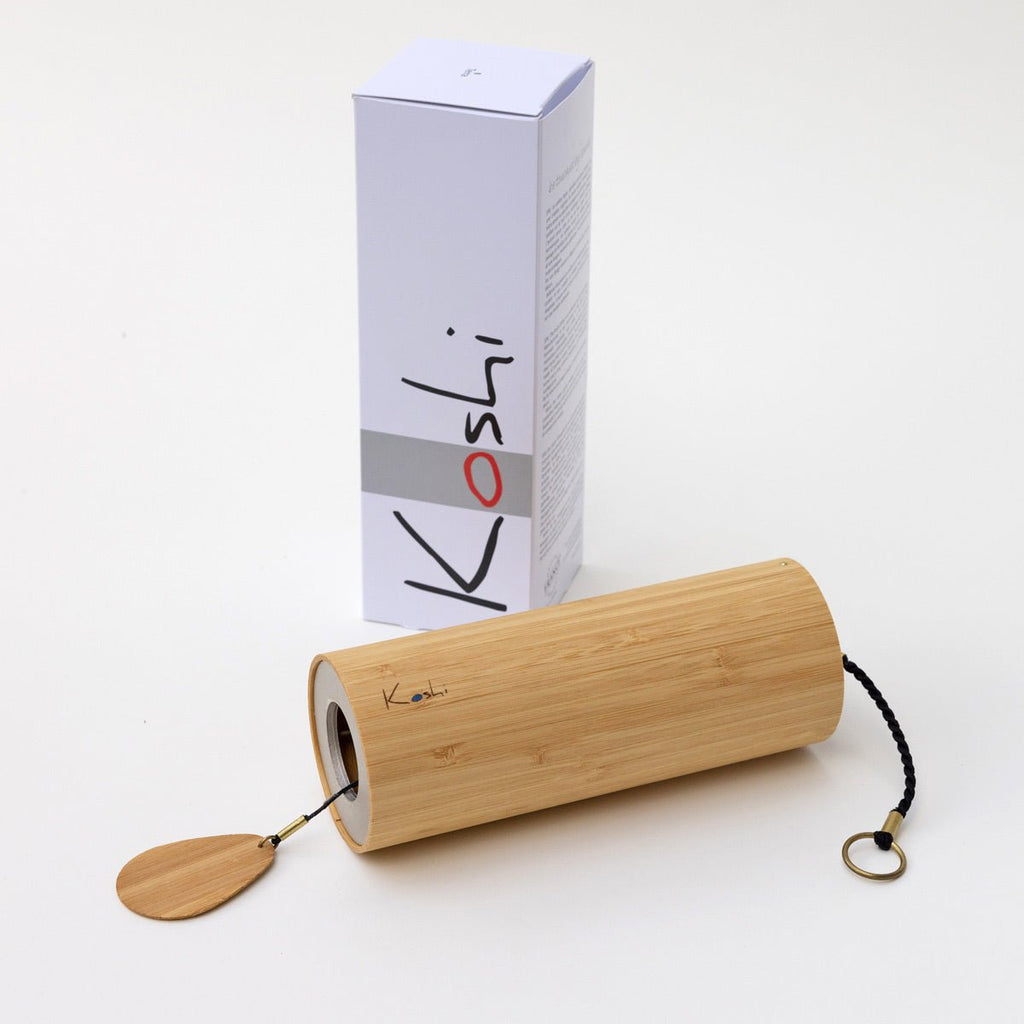 Koshi Wind Chimes Set of 4 – Handmade Meditation Chimes, Relaxation & Spiritual Gift