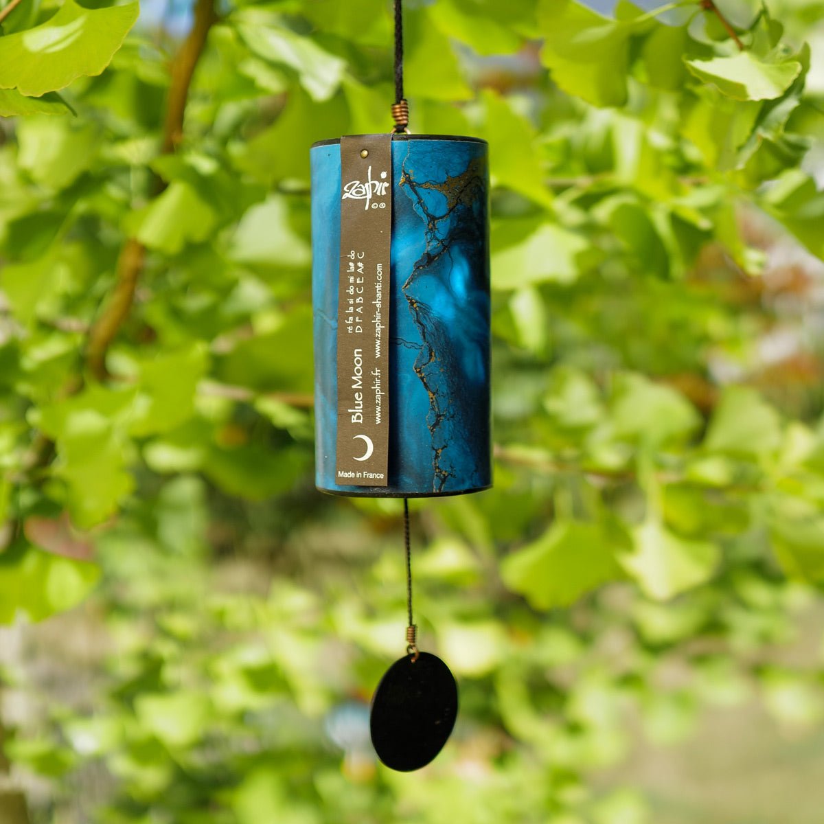 Set of 4 Zaphir Wind Chimes - Four Seasons | Feng Shui Sound Healing | Handcrafted France