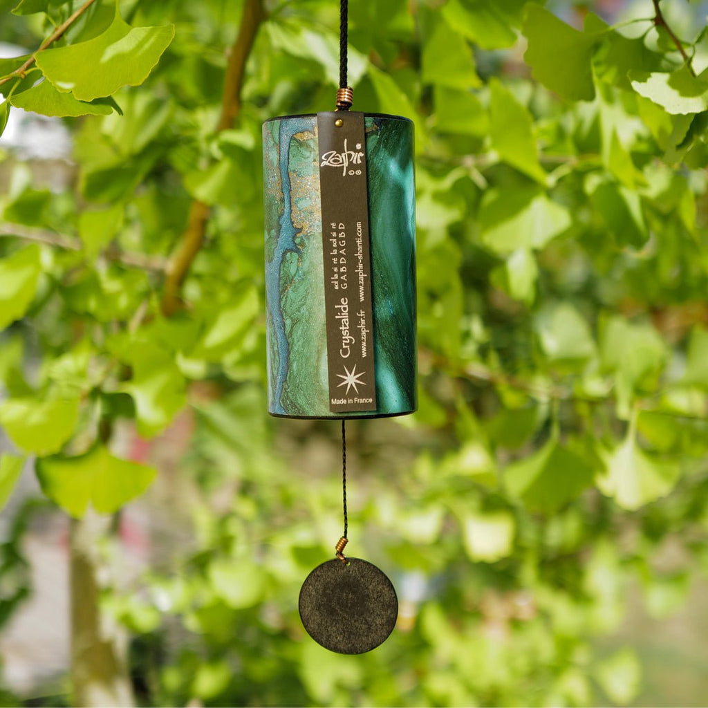 Set of 4 Zaphir Wind Chimes - Four Seasons | Feng Shui Sound Healing | Handcrafted France