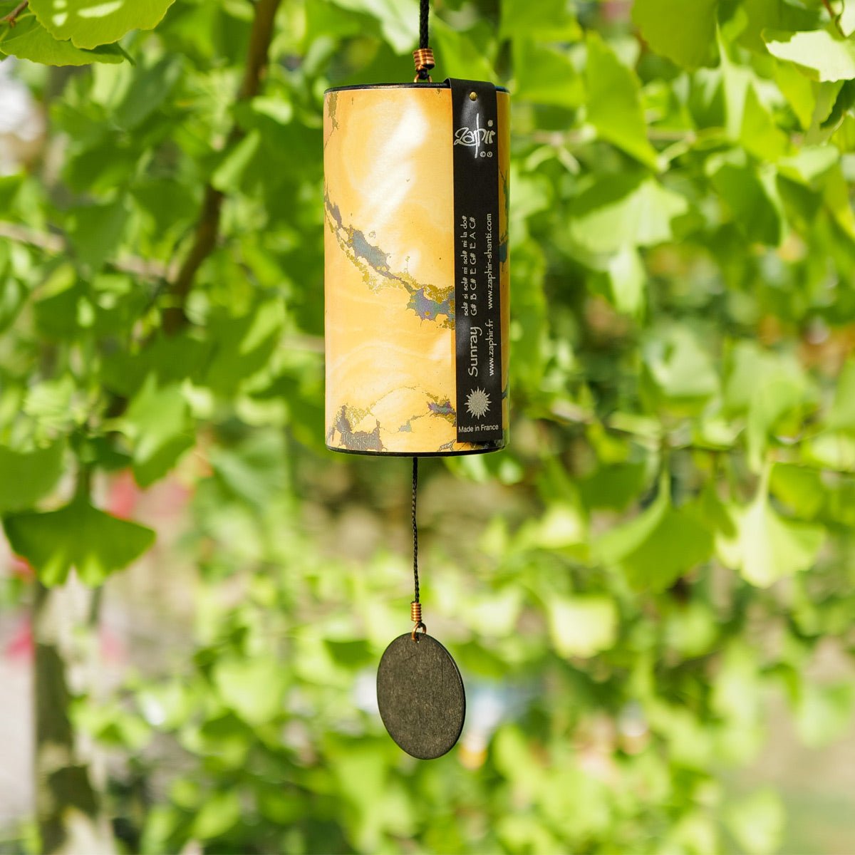 Set of 5 Zaphir Wind Chimes - All Seasons | Meditation & Sound Healing | Handcrafted in France