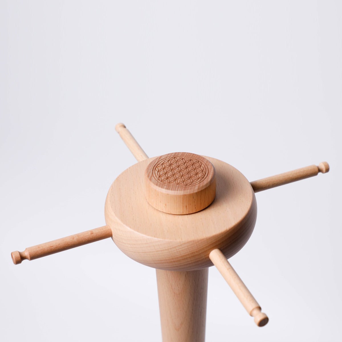 Koshi Chimes Set of 4 & Stand Terra/Aqua/Aria/Ignis Rotating Zenmotion Spin