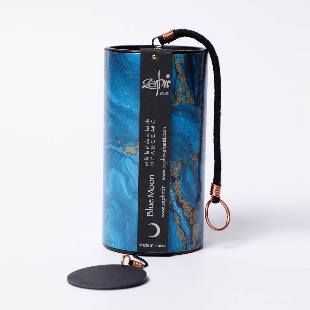Zaphir Blue Moon Wind Chime - Winter Season | Meditation & Sound Healing | Handcrafted in France